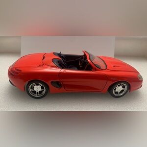 Red Convertible Model Car